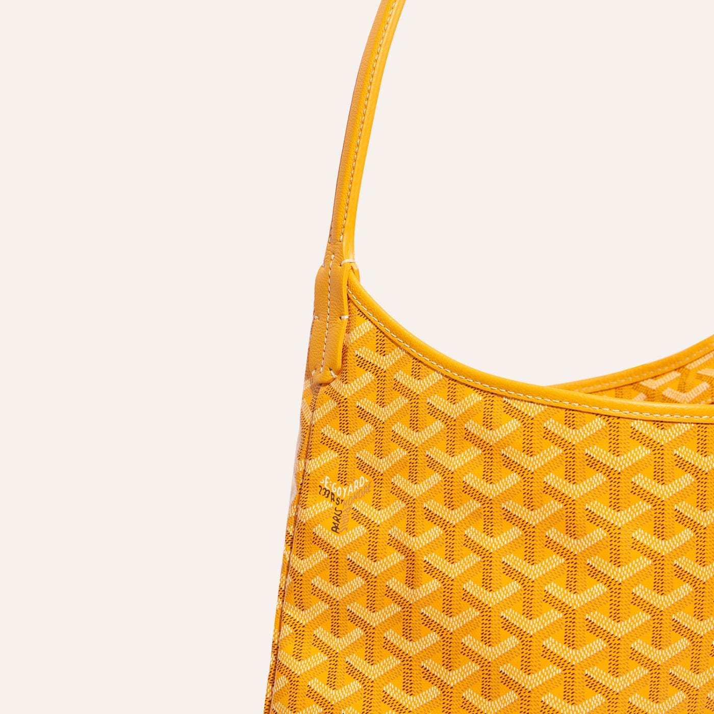 Goyard Bohème Hobo Bag Yellow - Image 4